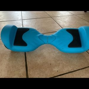 Blue hover board